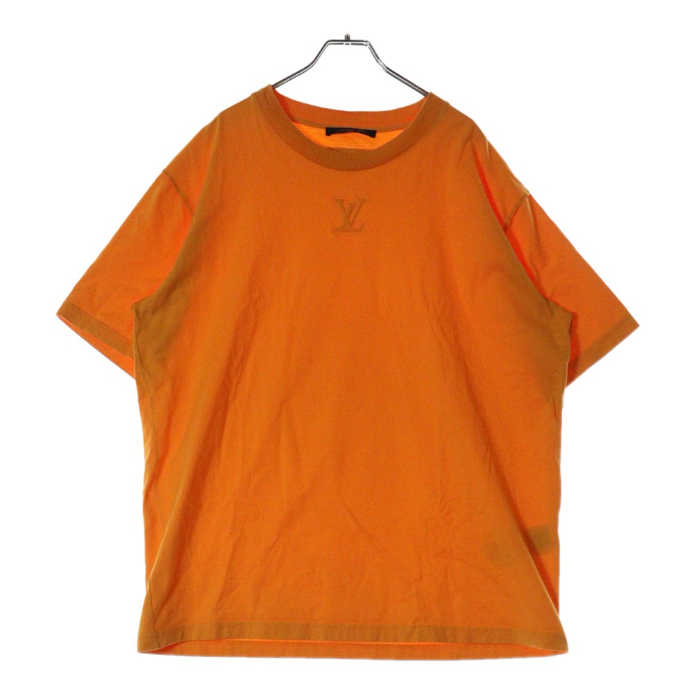 ルイヴィトン 25SS エンボスLVインサイドアウト半袖Tシャツ RM251Q DT3 