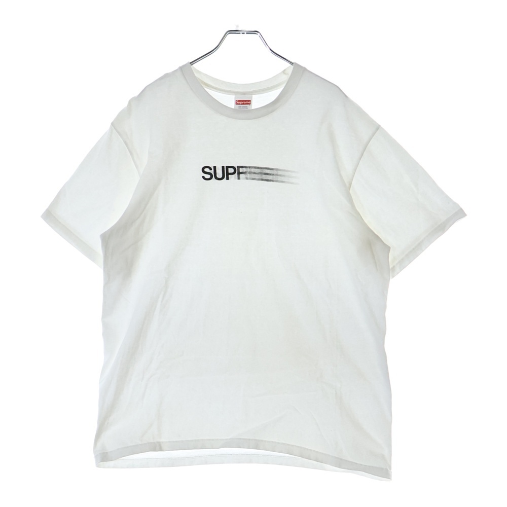23SS Motion Logo Tee モーションロゴ 半袖Tシャツ カットソー ホワイト Bランク