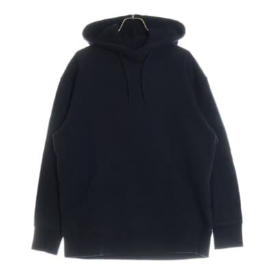 3STP TERRY HOODIE ロゴパッチ 3ストライプ プルオーバーパーカー H16340 ブラック Bランク
