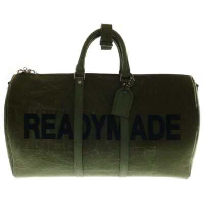 OVER NIGHT BAG LARGE オーバーナイト ボストン ショルダーバッグ カーキ RE-CO-KH-00-00-51 Aランク
