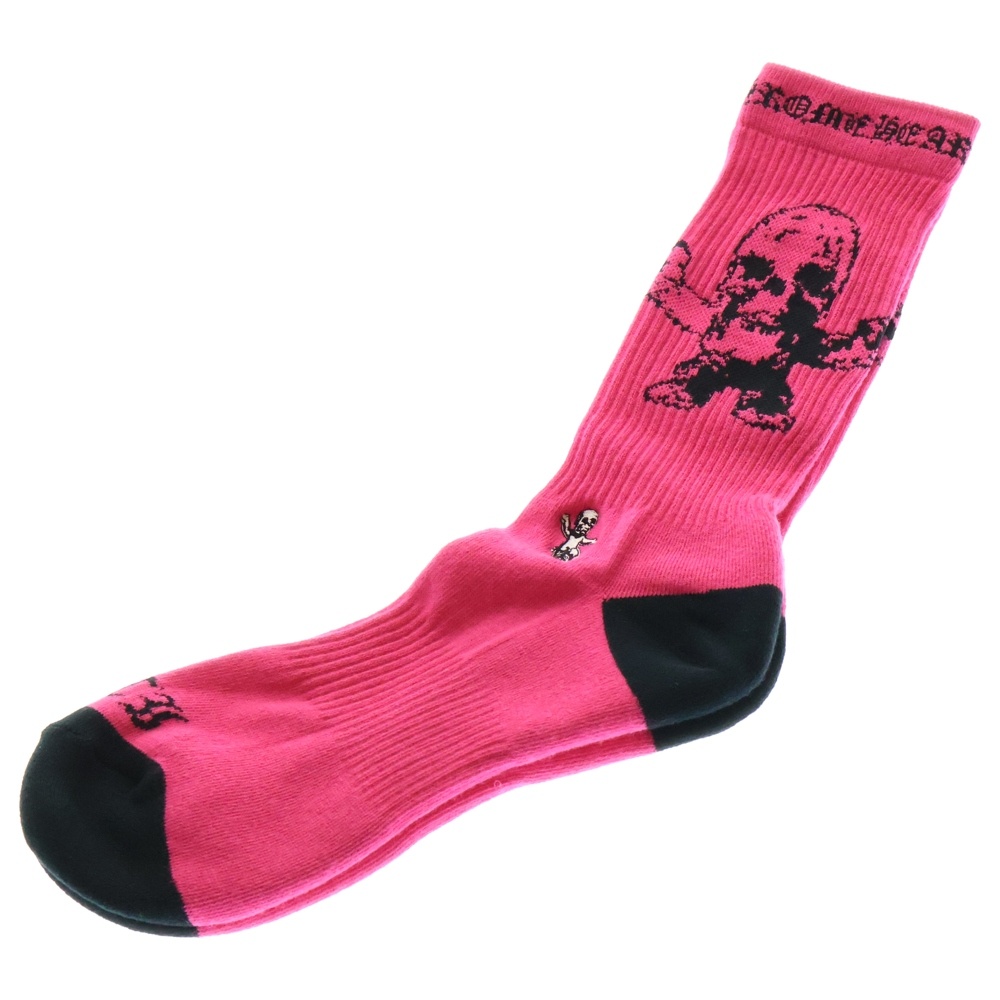 CHROME HEARTS CHOMPER SOCKS 3足セットのピンクのみ