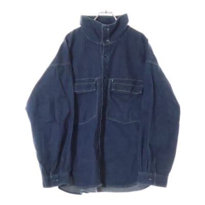 20SS MOCK BDU RIP STOP JKT モックネック リップストップ ミリタリージャケット ネイビー Bランク