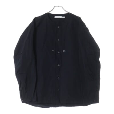 CLIMBER L/S SHIRT JACKET C/N 60/40 CLOTH CORDURA コーデュラ クライマー ノーカラー シャツジャケット ネイビー NN-SJ4001 Bランク