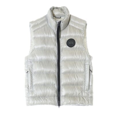 BLACK LABEL CROFTON VEST ブラックレーベル クロフトン ベスト ライトダウン シルバー 2229MB Bランク
