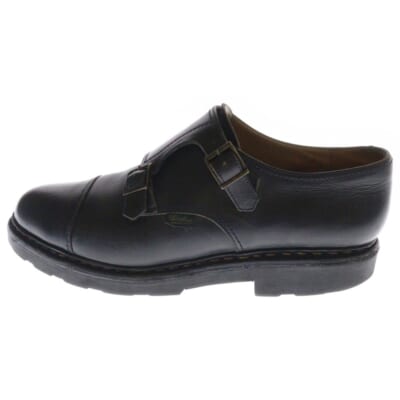 WILLIAM DOUBLE MONK SHOES ウィリアム ダブルモンク レザーシューズ ブラック 9811409 Bランク