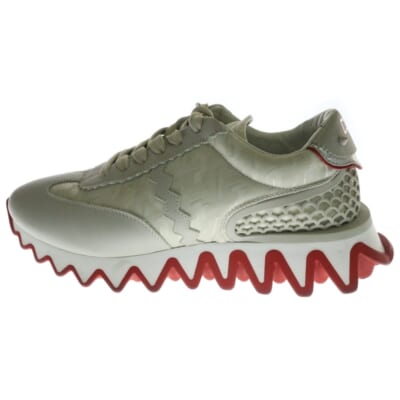 LOUBISHARK DONNA FLAT ルビシャーク ローカットスニーカー ホワイト/レッド 3200260 Bランク