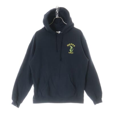 19AW SCREEN DTOM SWEAT HOODIE スクリーン 両面プリント フーデット スウェット パーカー ブラック Bランク