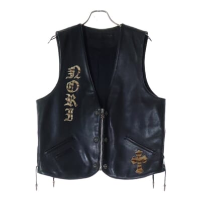 ヨウジヤマモトプールオム ブラック ベスト yohji yamamoto - pour homme | スタンド24BSベスト / ジレ