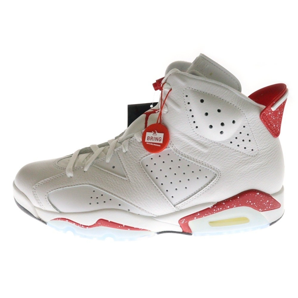 ナイキ AIR JORDAN 6 RETRO WHITE UNIVERSITY RED OREO エア