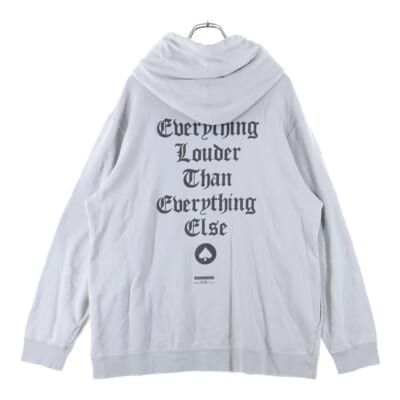 20AW NHMH C-HOODED Motorheadプリントプルオーバーパーカー 202UWMHN-CSM01S Bランク