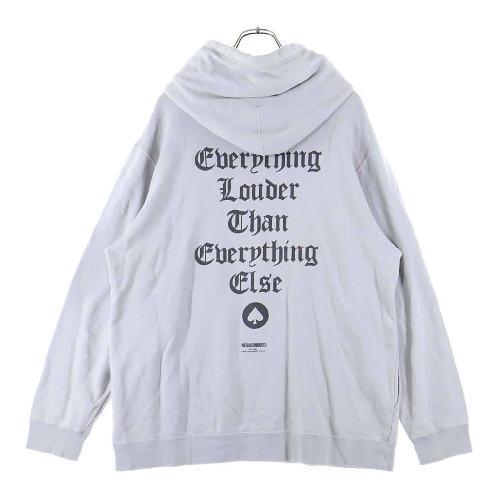 20AW NHMH C-HOODED Motorheadプリントプルオーバーパーカー 202UWMHN-CSM01S Bランク