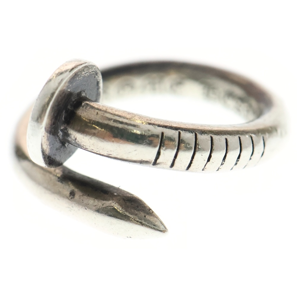 NAIL FLAT ネイル フラット リング シルバー BCA350 Bランク