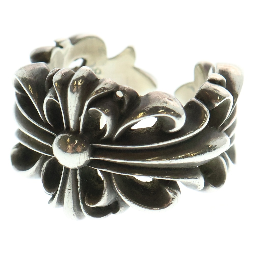 DBL FLRL CRS ダブルフローラルクロス リング シルバー BCA390 Bランク