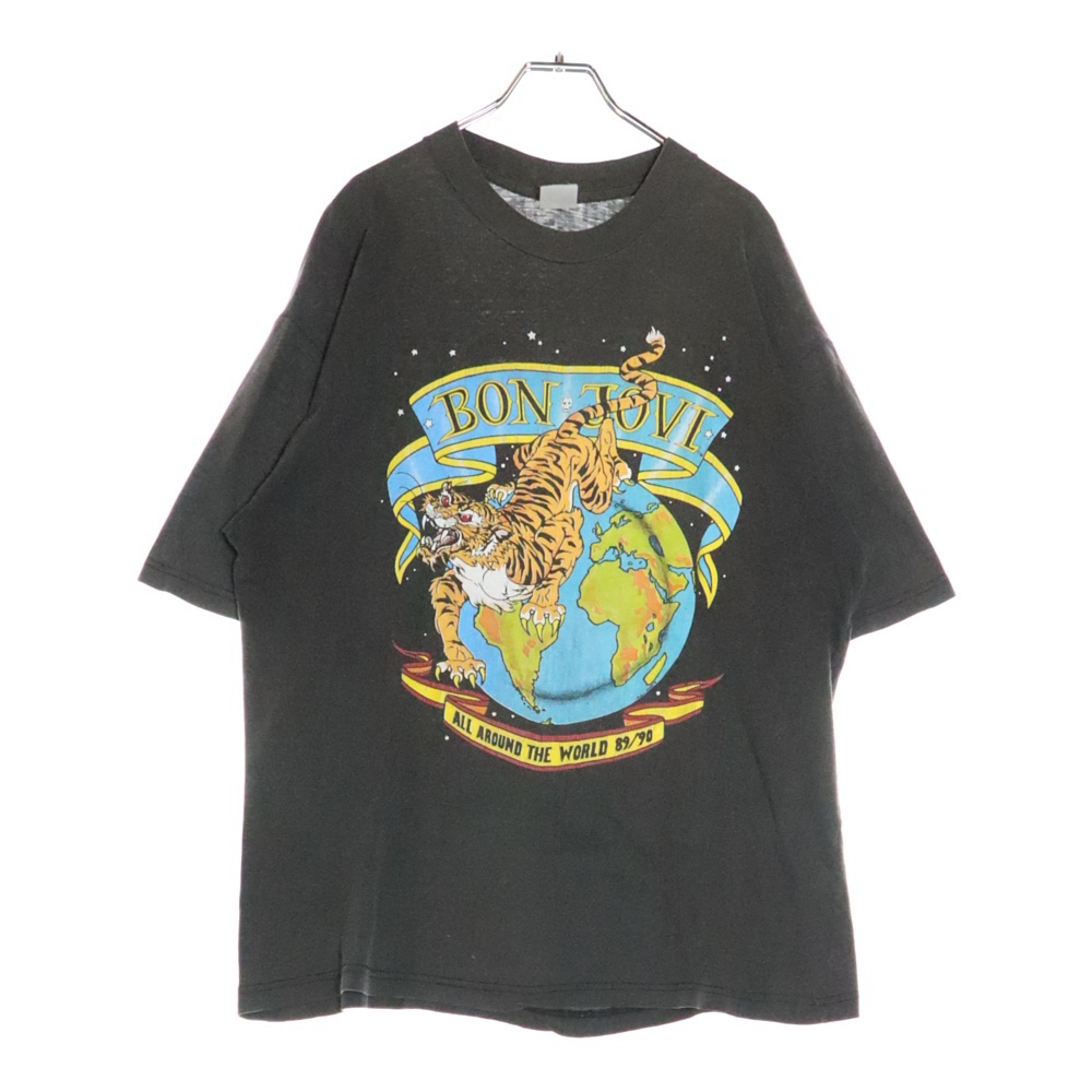 ヴィンテージ 90s BON JOVI ALL AROUND THE WORLD 89/90 TEE