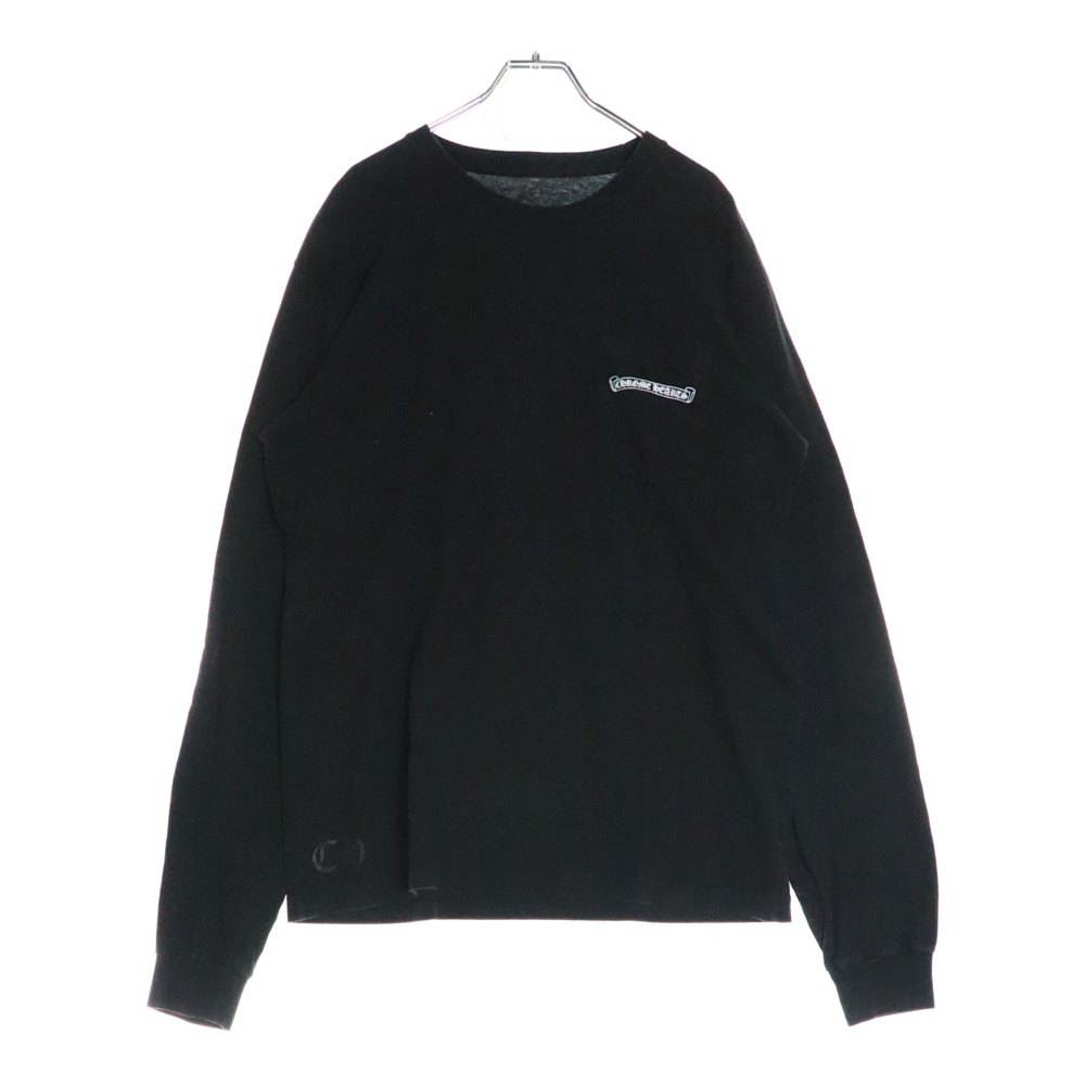 CH L S 1 Arch Logo アーチロゴプリント ロングスリーブ 長袖Tシャツ ブラック Bランク