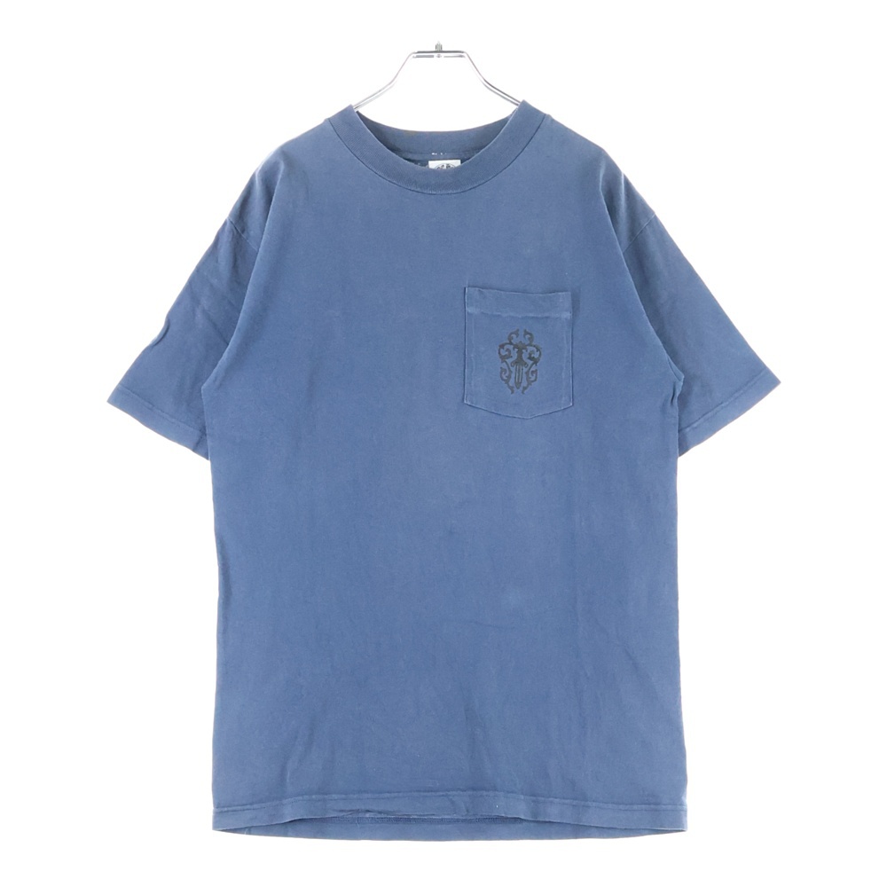 OLD オールド 胸ダガー バックホースシュー 半袖Tシャツ カットソー ブラック Bランク