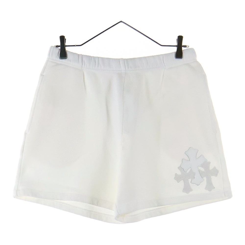Y NOT 3 Cemetery Cross Patch Sweat Shorts ワイノット 3セメタリークロスパッチ スウェットショーツ ホワイト Aランク