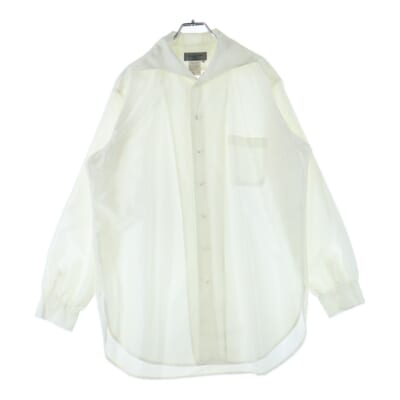 99SS ストライプ ドレスシャツ ホワイト HC-B03-506 Bランク