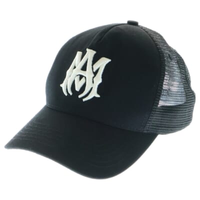 MA LOGO TRUCKER ロゴ刺繍 トラッカー メッシュキャップ ブラック XMAH009 Bランク