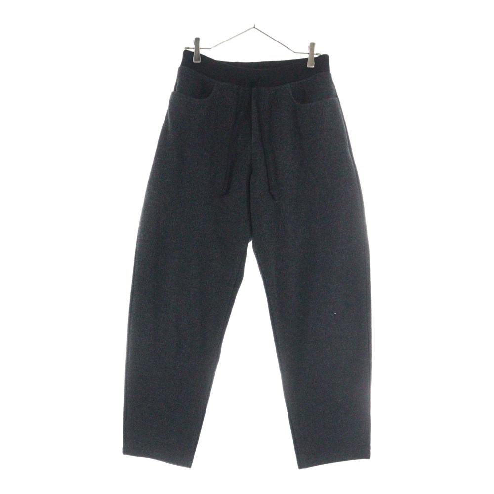 W-FACE FLUFFY PANTS Black Wフェイス 圧縮ウールパンツ ブラック BN-21FM-040 Bランク