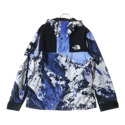 17AW ×THE NORTH FACE Mountain Parka ザノースフェイス 雪山 マウンテンパーカー ナイロンジャケット マルチ NP61701I Bランク