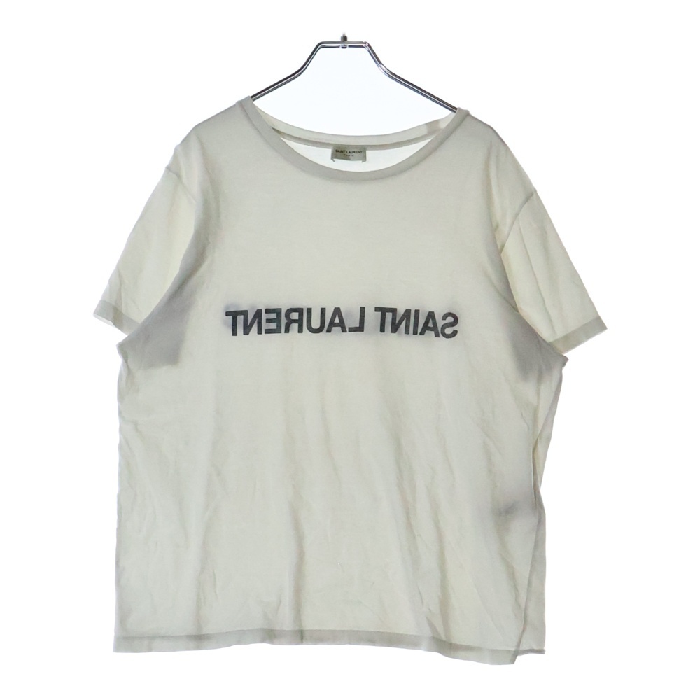 22SS LOGO REVERSE T-SHIRTS ロゴリバース半袖Tシャツ 半袖カットソー ホワイト Bランク