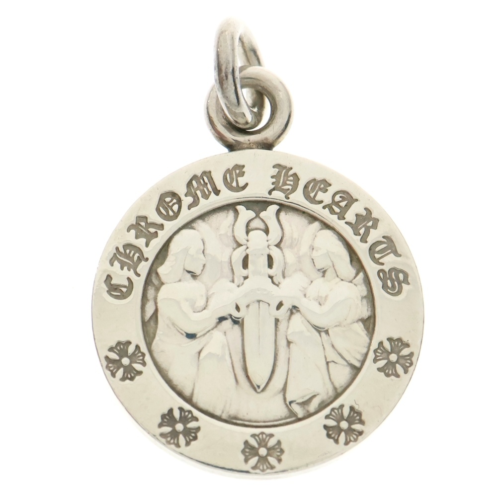 CHRM ANGL MDL V1 エンジェルメダルチャーム ペンダントトップ シルバーBCA229 Bランク