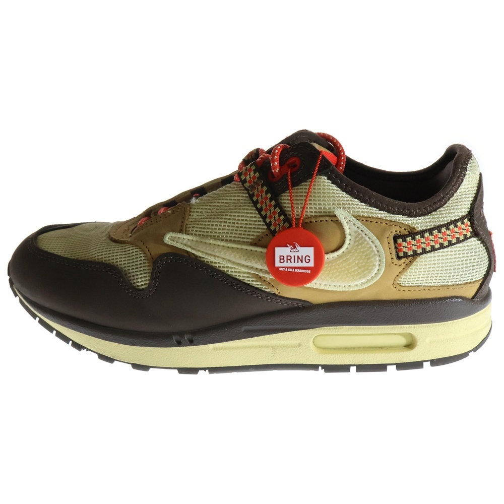 T-shirt Game Over Per Air Max 1 Travis Scott – Marrone Barocco – Cotone, Taglia Regolare