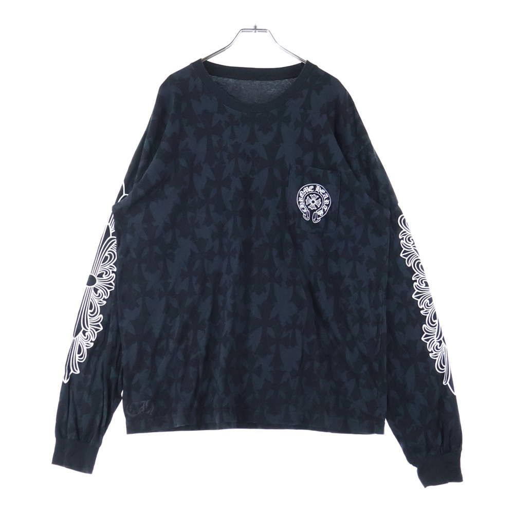 Graveyard Cemetery Cross L/S T-Shirt グレイブ ヤード セメタリークロス ロングTシャツ ブラック Bランク