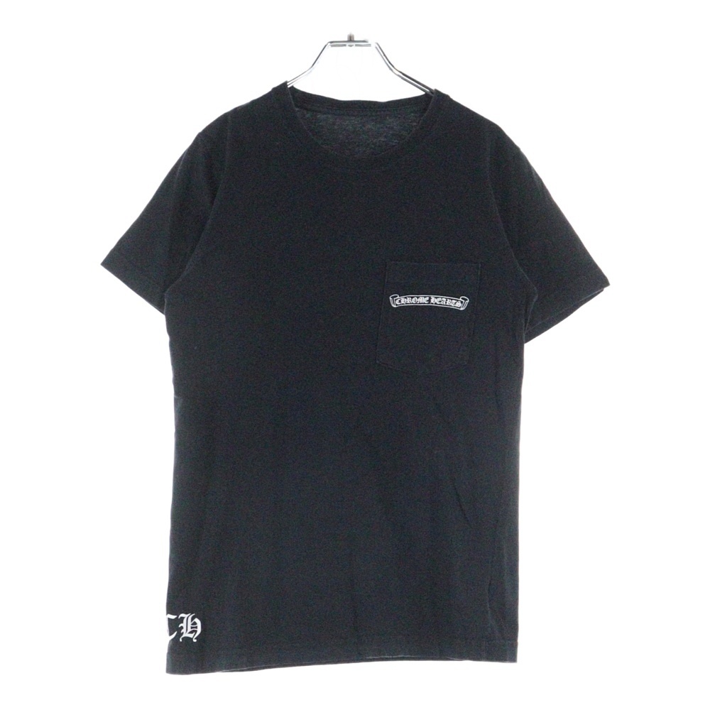 FLEURKNEE Tee フレアニー プリント クルーネック 半袖Tシャツ カットソー ブラック Bランク