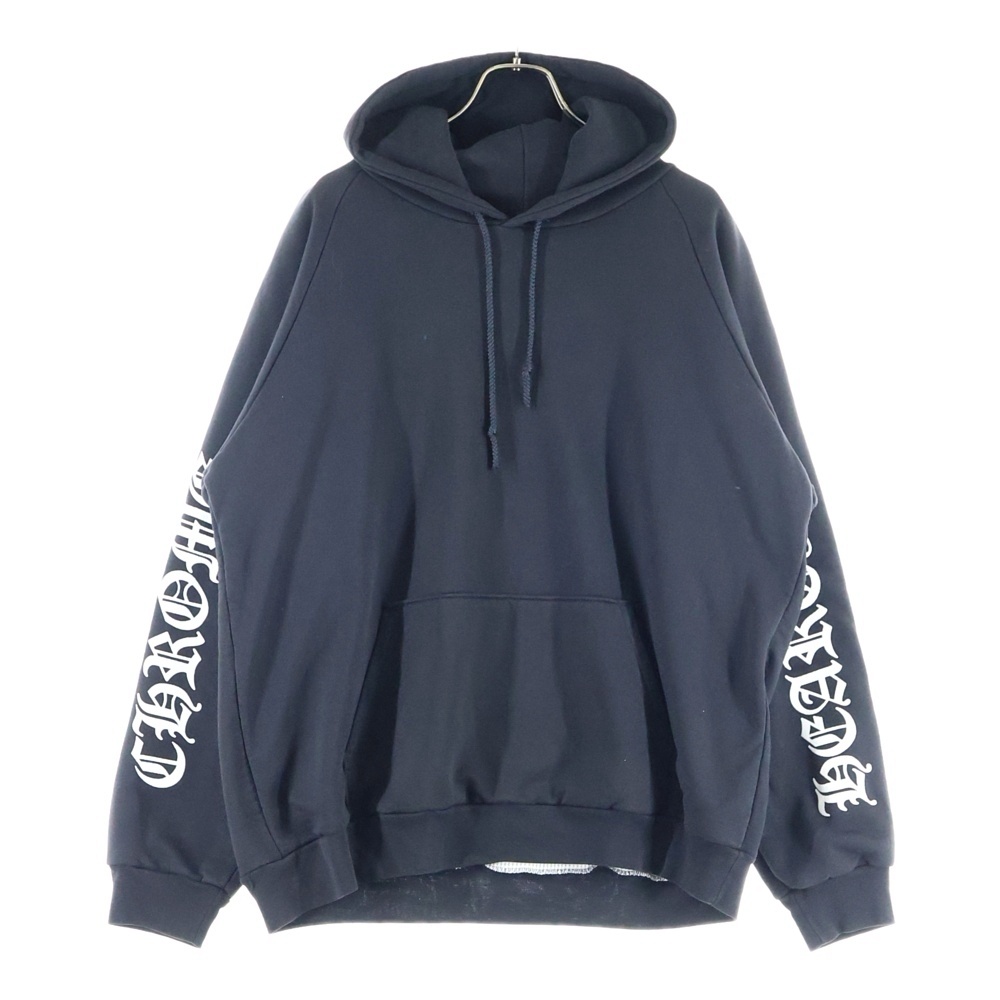 OLD Horseshoe Hoodie オールドモデル ホースシュー 袖プリント プルオーバー パーカー ブラック Bランク