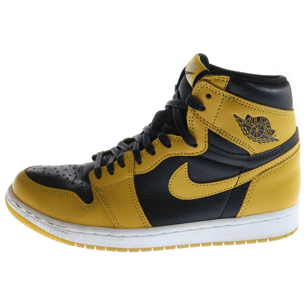 NIKE　エアジョーダン ハイカット シューズ イエロー/ブラック 27cm 楽天市場】NIKE AIR JORDAN 1 RETRO HIGH OG ナイキ エア
