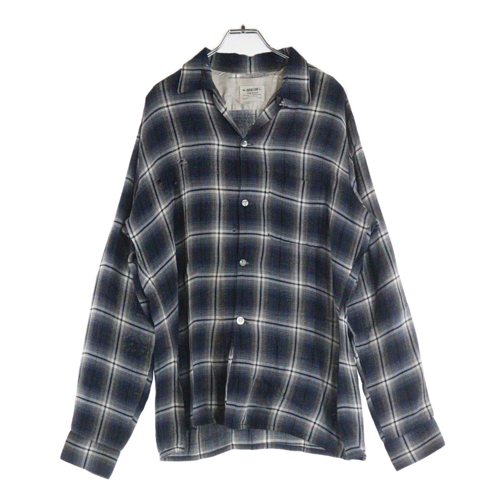 ヴィンテージ 50-60s ARROW CHEVELLA OMBRE CHECK SHIRT オンブレ
