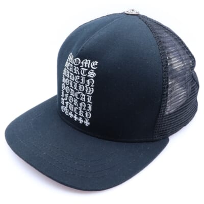 CHROME HEARTS クロムハーツ キャップ FUCK メッシュ迷彩 中古
