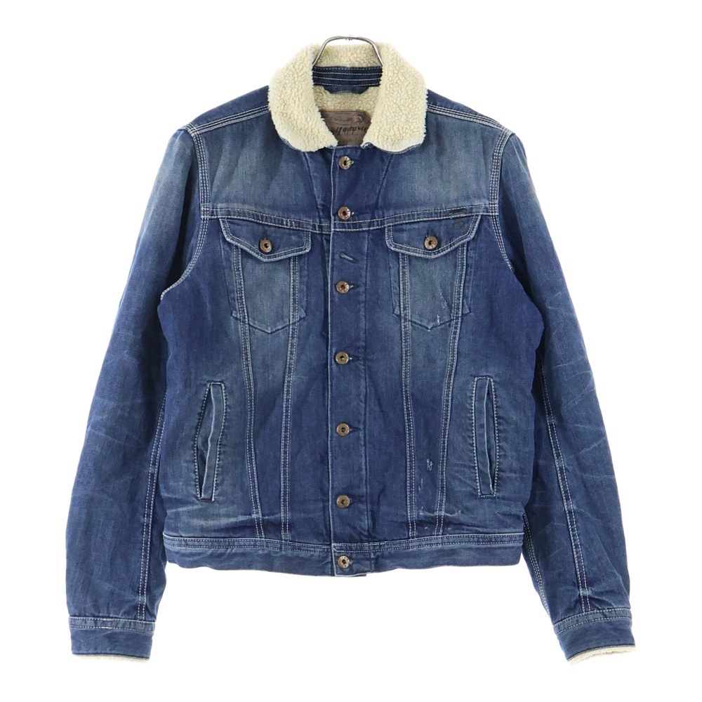 DIESEL BLACK GOLD デニム 再構築 切替 テーラードジャケット DIESEL BLACK GOLD デニム 再構築 切替 テーラードジャケット 【公式通販】