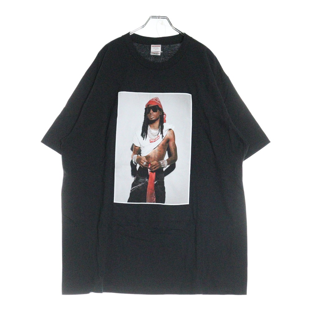 25AW Playboi Carti Tee プレイボーイ カーティ フォトプリント半袖Tシャツ ブラック Aランク