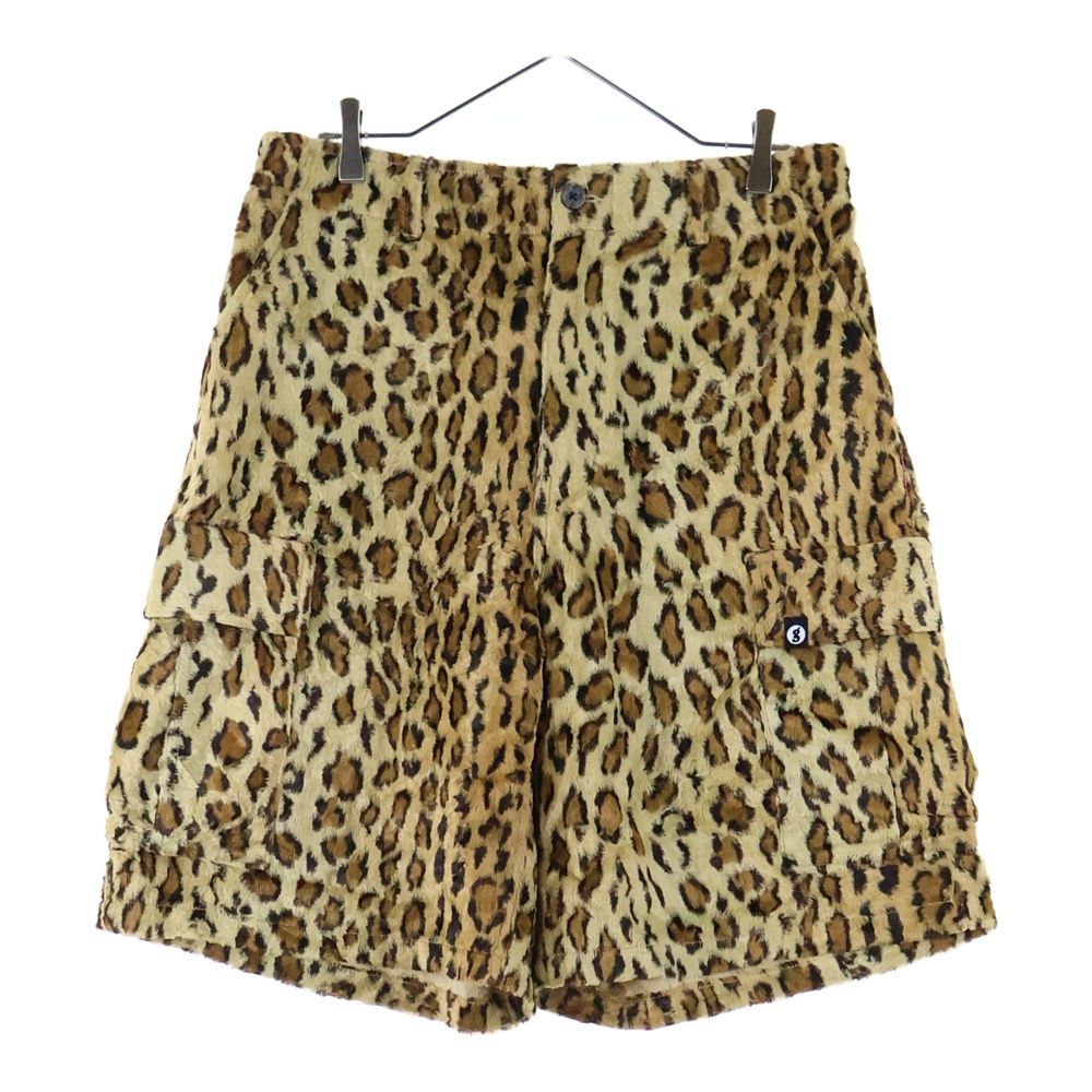 25SS ×GOODENOUGH Crushed Rayon Pile Cargo Short グッドイナフ クラッシュレーヨンパイル ベロア カーゴショーツ ブラウン Aランク