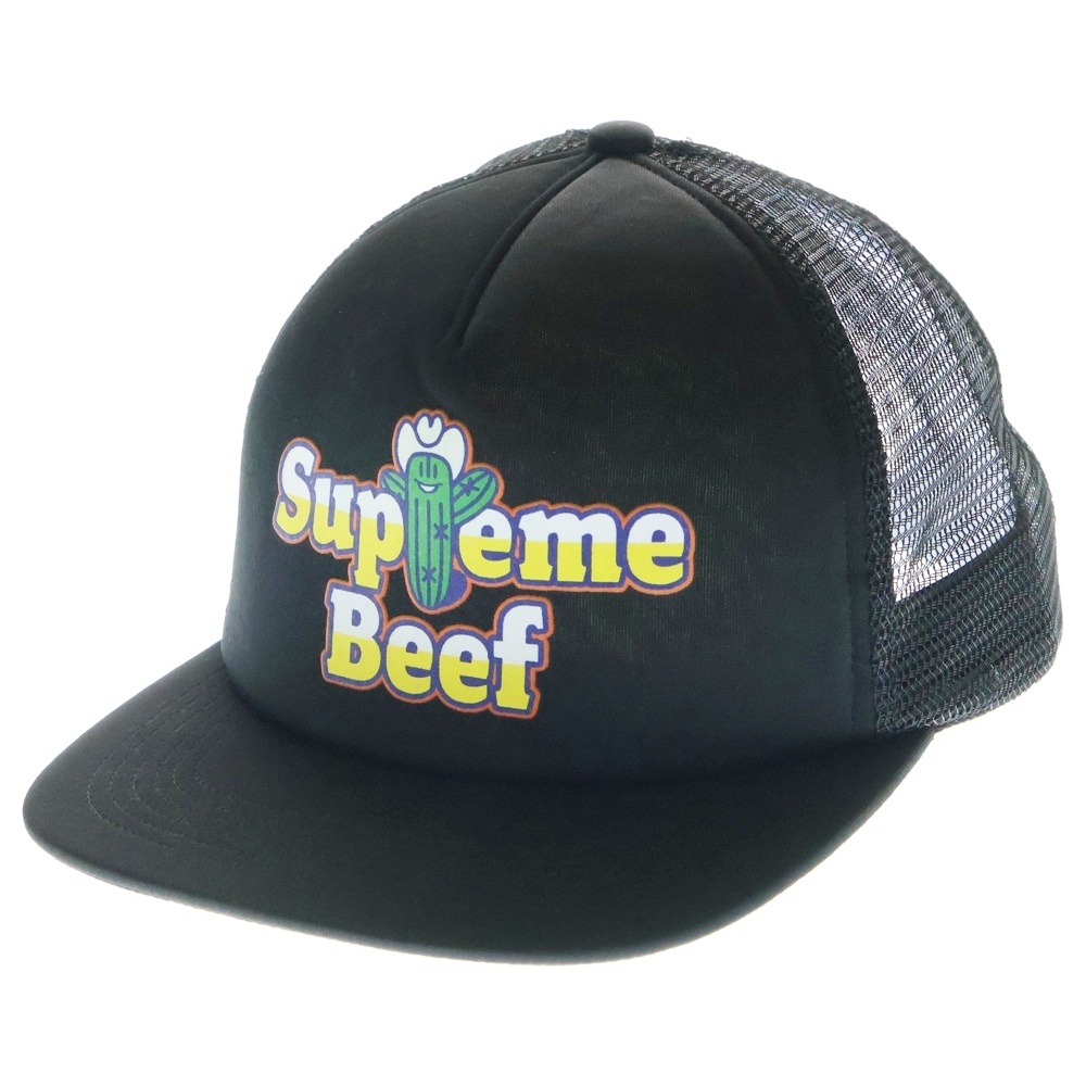25SS Beef Mesh Back 5-Panel ビーフ メッシュ バッグ キャップ 帽子 ブラック Bランク