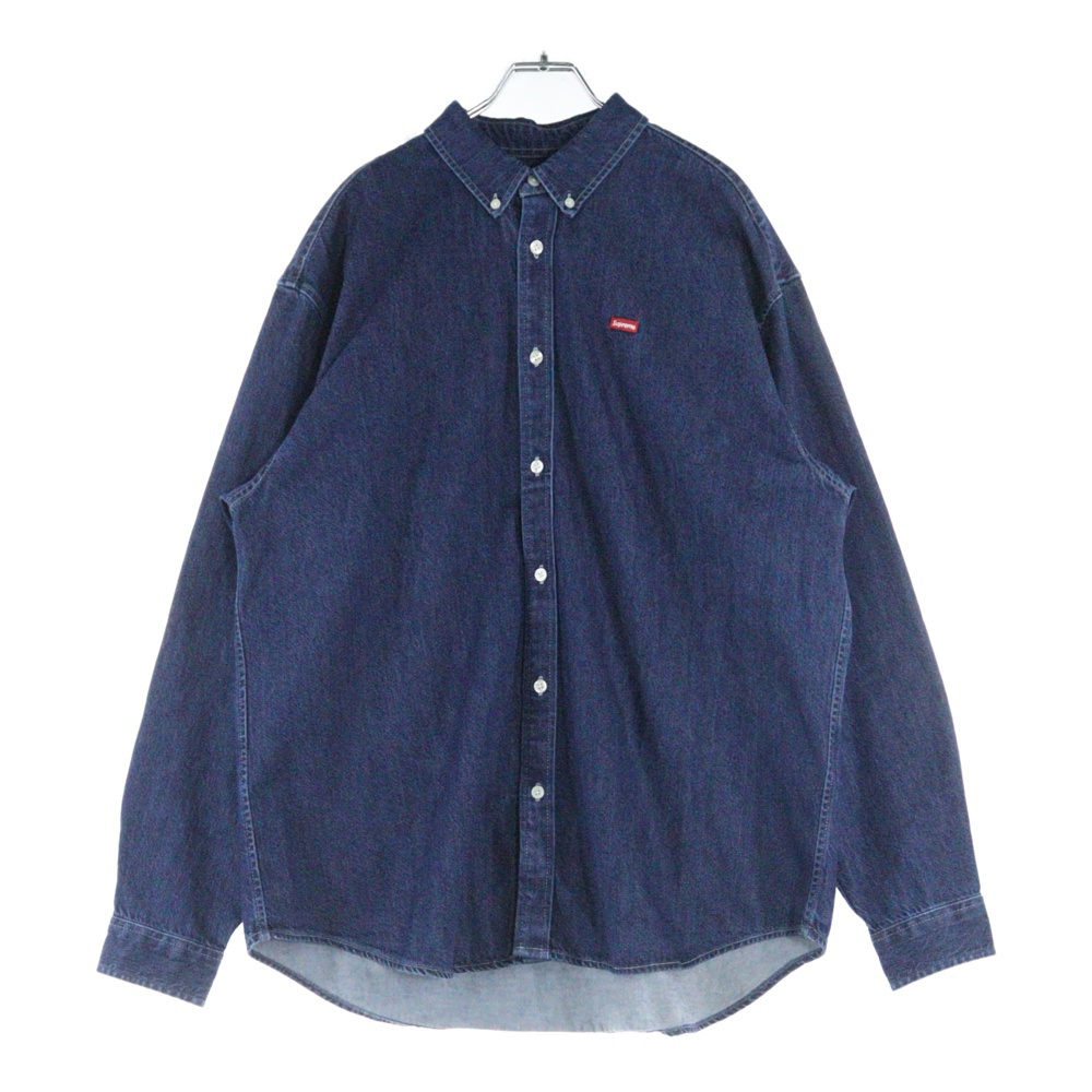 supreme 24SS Small Box Shirt Washed blue supreme small box shirt