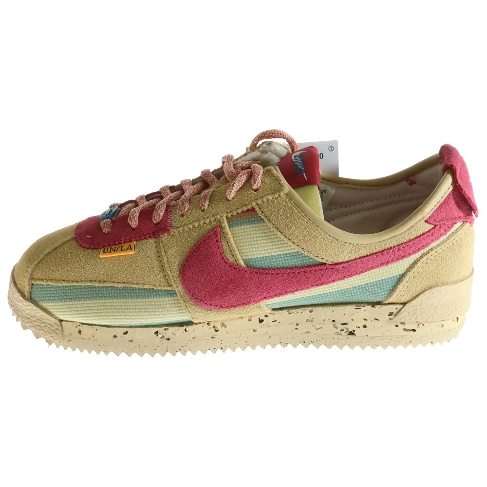 ×UNION CORTEZ SP ユニオン コルテッツ ローカットスニーカー ベージュ US7.5/25.5cm DR1413-200 Sランク