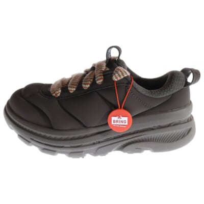 ×MARNI HOKA U BONDI B3LS マルニ ボンダイ ローカットスニーカー ブラウン US6/24cm レディース Sランク