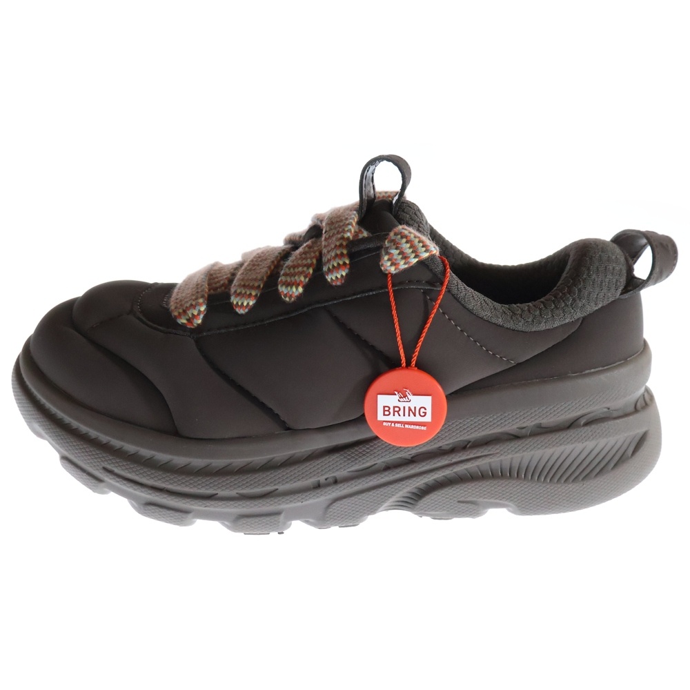 ×MARNI HOKA U BONDI B3LS マルニ ボンダイ ローカットスニーカー ブラウン US6/24cm レディース Sランク