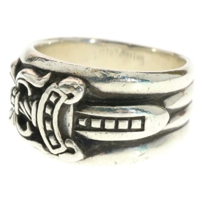 CHROME HEARTS(クロムハーツ) ネイルリングクロスボール9号 クロム