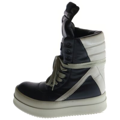 MEGA BUMPER GEOBASKET メガバンパー ジオバスケット ハイカットスニーカー グレー/ブラック Bランク