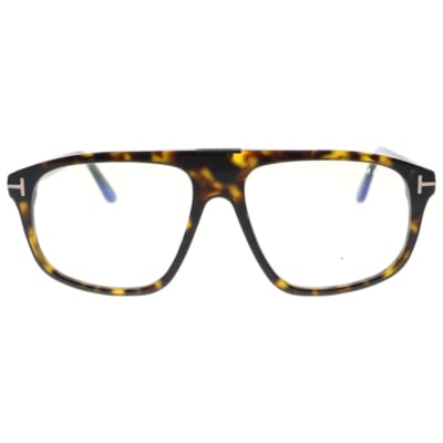 ウェリントン スクエア アイウェア サングラス 眼鏡 ブラウン TF5901-B Aランク