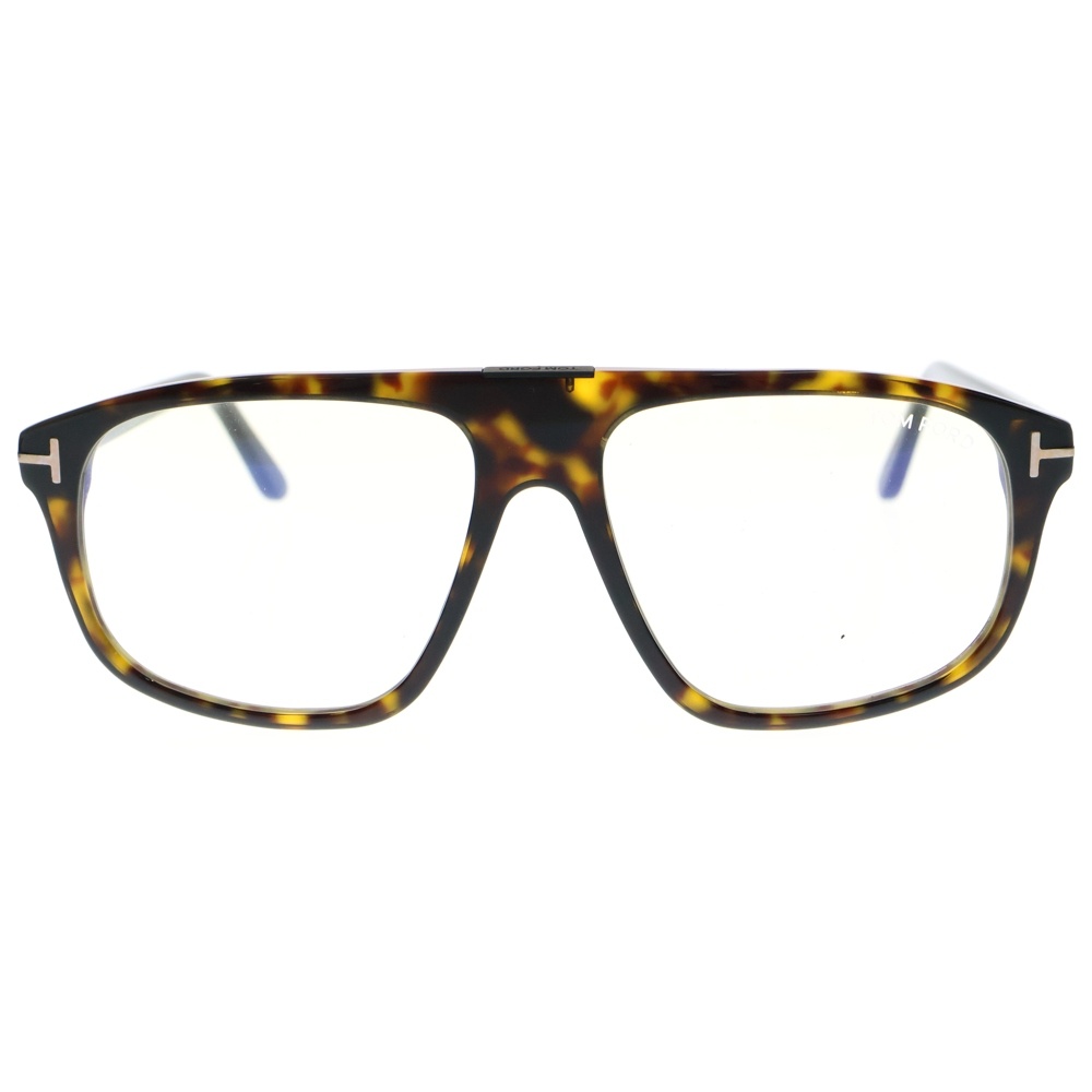 ウェリントン スクエア アイウェア サングラス 眼鏡 ブラウン TF5901-B Aランク