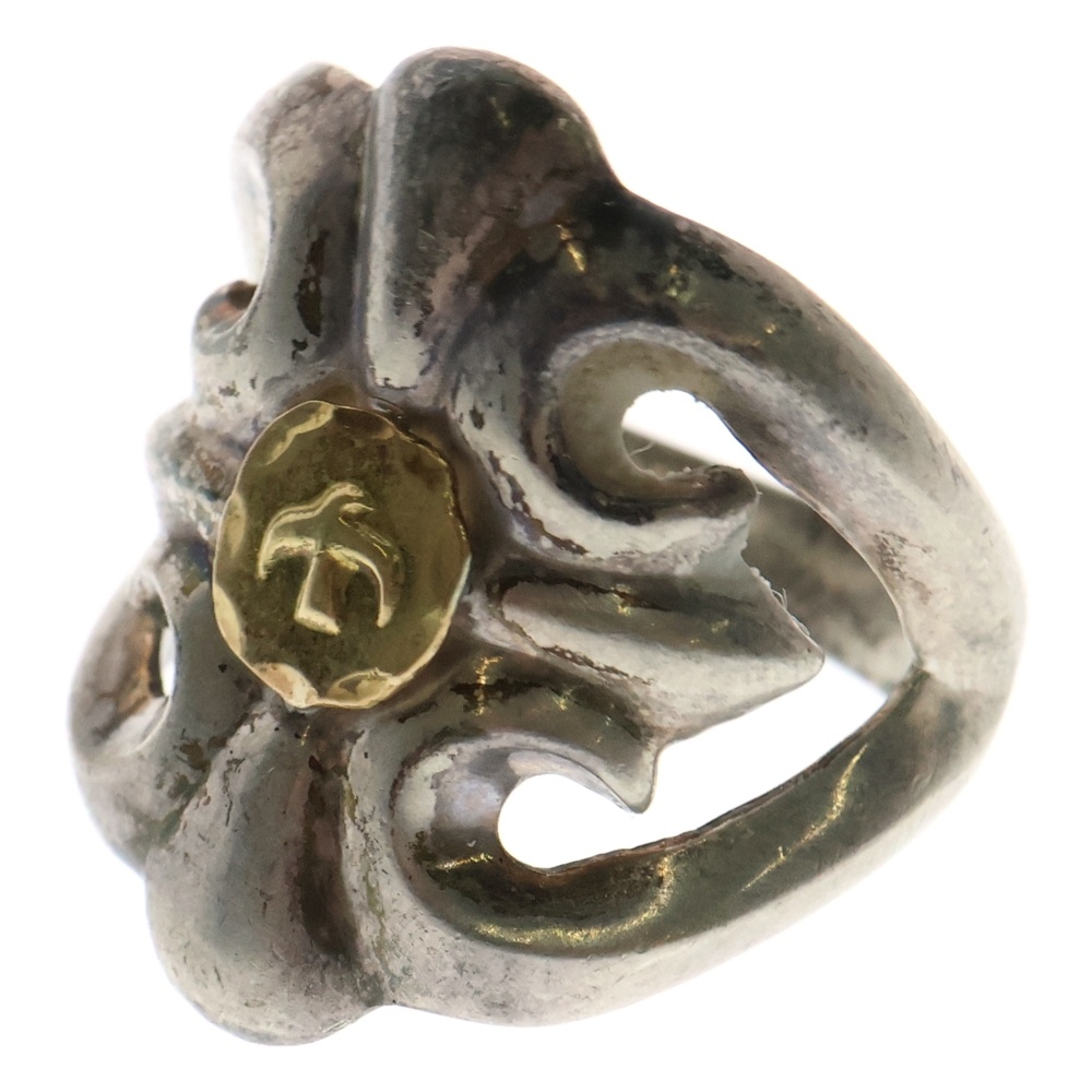 goro's ゴローズ K18メタル付キャストリング ゴローズ goro's K18大