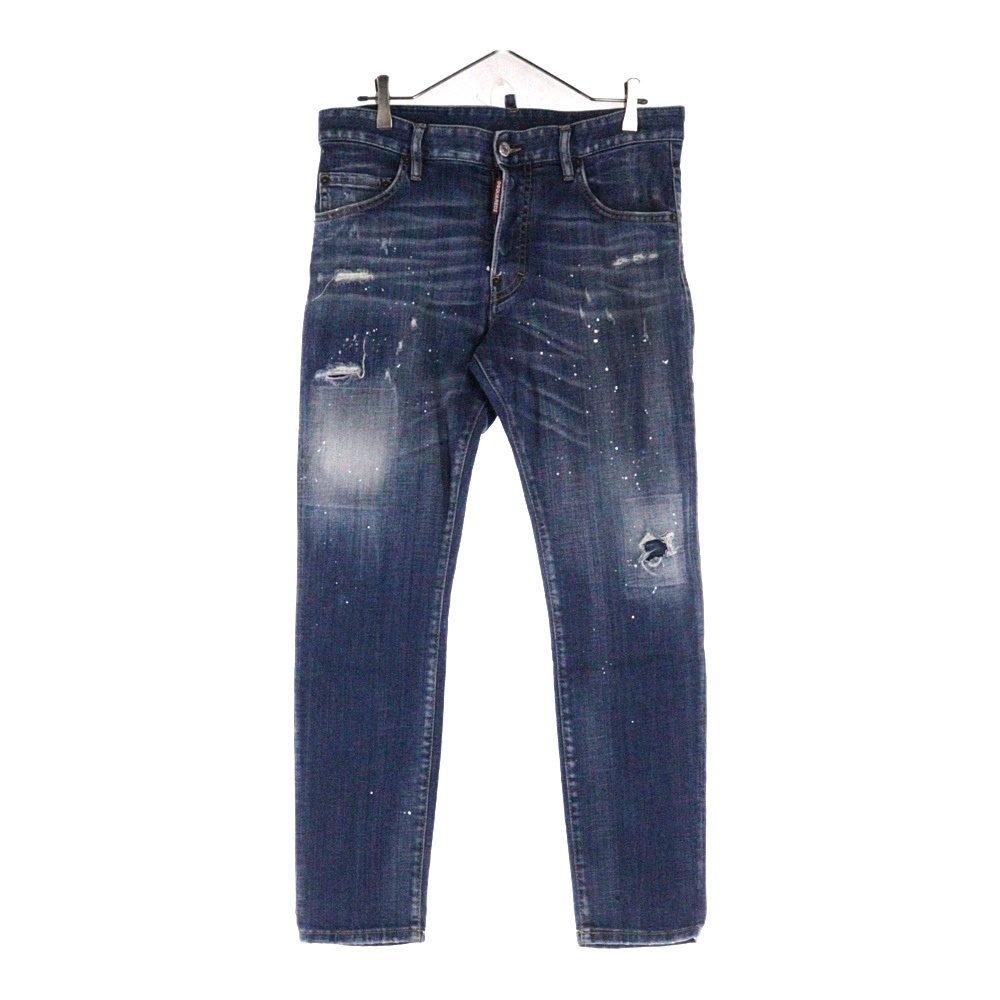 Dsquared2 ルーマニア製 デニム ディースクエアード ブリーチ ダメージ