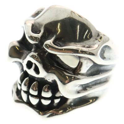 CHOMPS SKULL RING チョンプス スカル リング シルバー Bランク