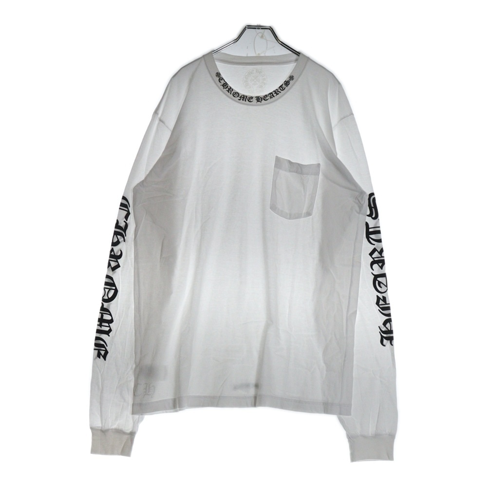 クロムハーツ　ホワイトロングスリーブ CHROME HEARTS クロムハーツ オールドモデル ニューヨーク限定